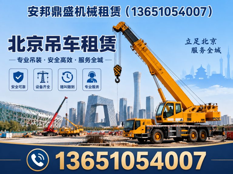 东城区安邦鼎盛机械租赁展示图